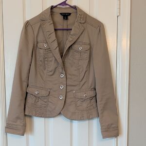 White House Black Market Utility Jacket